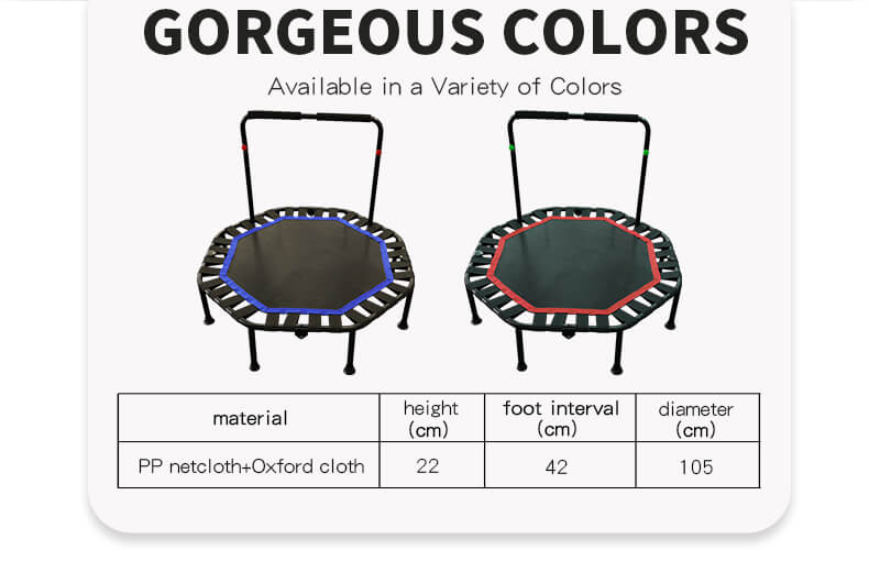 Trampolín octogonal de 40 pulgadas