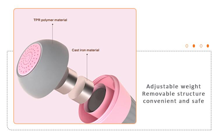 Lady Home-Use Pequeña pesa de peso ajustable 5 en 1