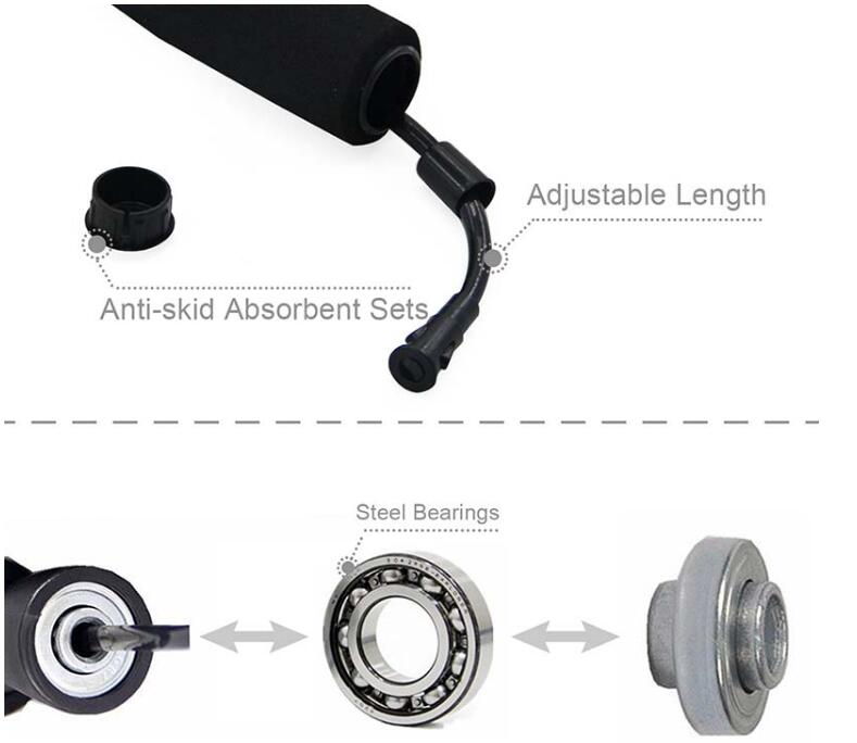 Manja de esponja de saltar cuerdas omitiendo la velocidad de la cuerda omitiendo cuerda