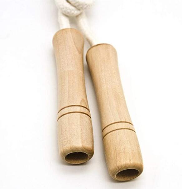 Algodón de algodón trenzado de madera de madera Rope para niños