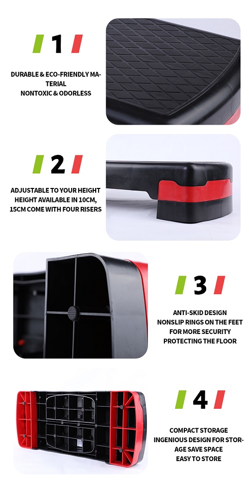 Plataforma de paso ajustable