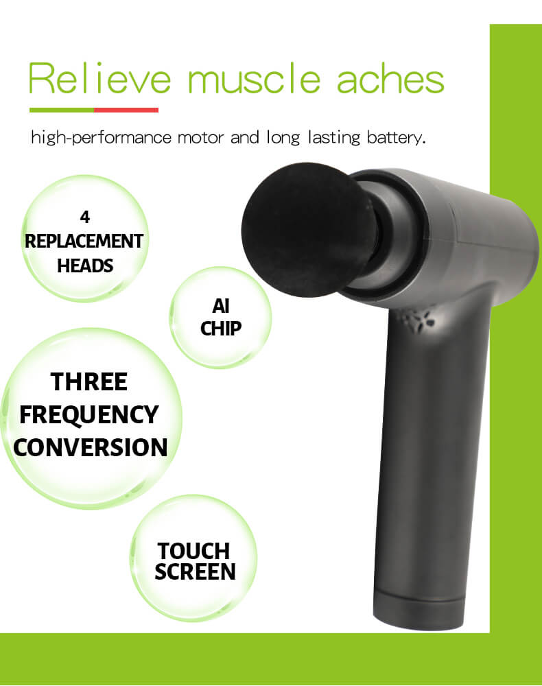 Pistola de fascia del motor de cepillo