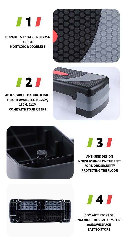 Equipo de ejercicio de estudio Ayeróbico ajustable