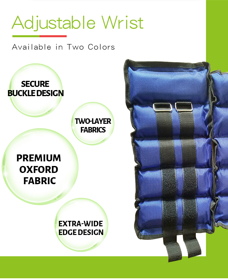 Pesas de tela de oxford ajustables