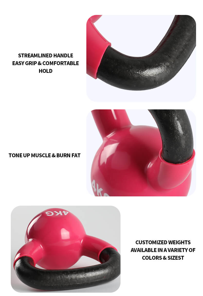 Kettlebell recubierta de goma