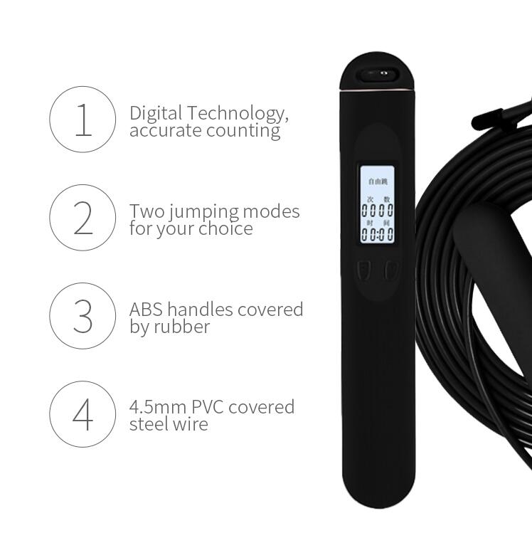 Proveedor de cuerda de salto de conteo de color macarrón