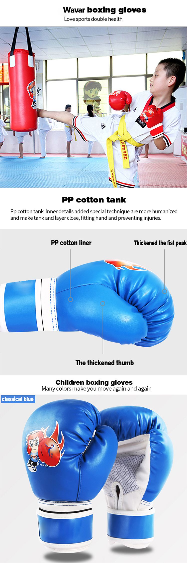 Guantes de boxeo para niños Guantes de boxeo para niños