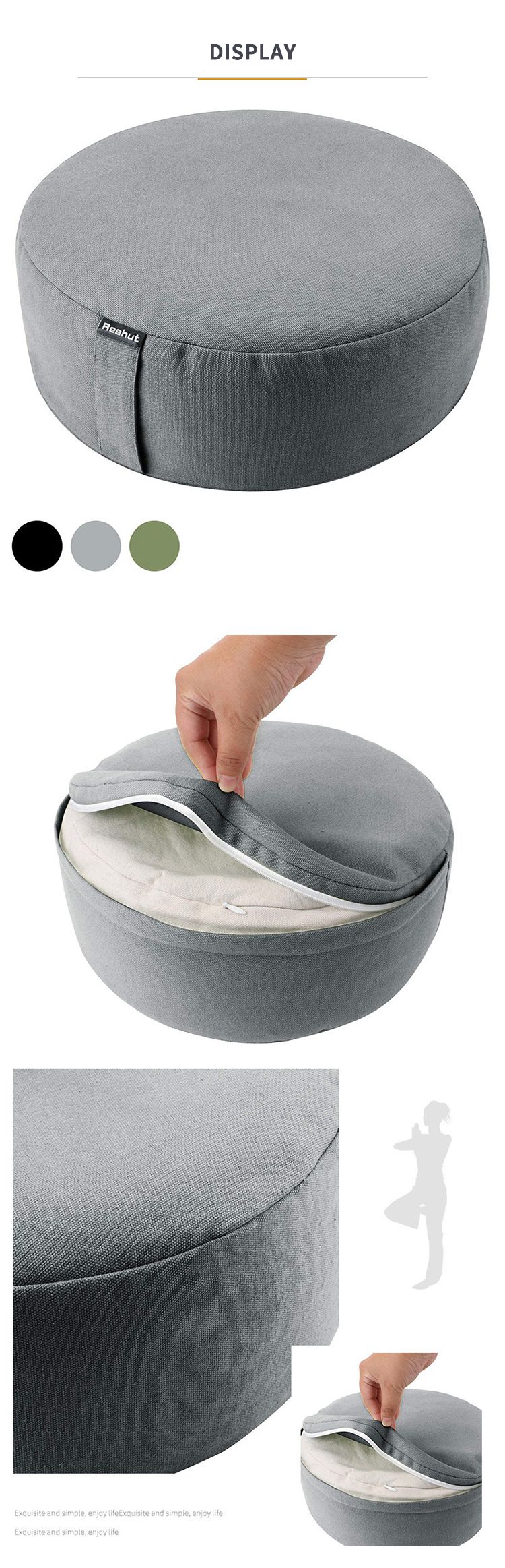 Cojín de meditación Cojín de meditación