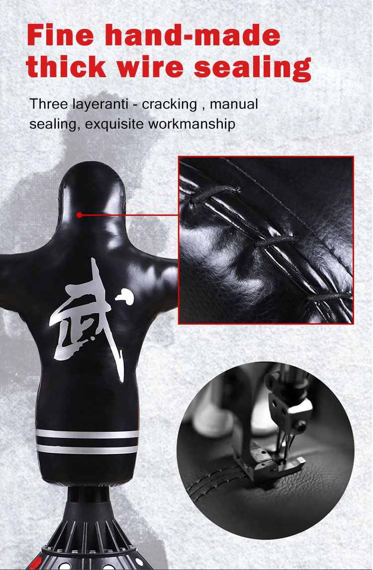 Mochila de boxeo humanoide de pie Mochila de boxeo humanoide de pie