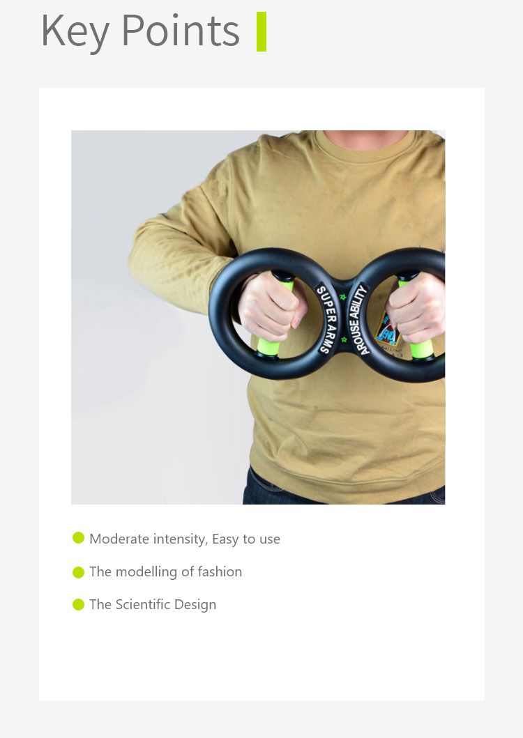 Ejecutor de fuerza del brazo muscular de 8 palabras