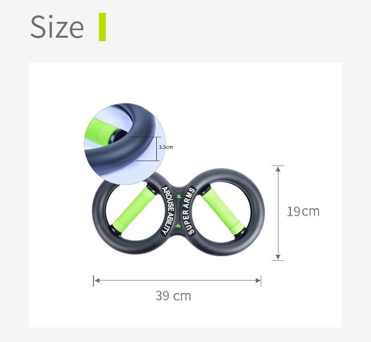 Ejecutor de fuerza del brazo muscular de 8 palabras