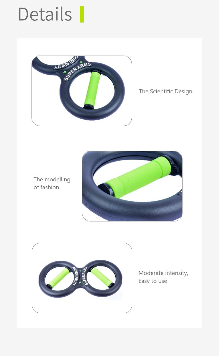 Ejecutor de fuerza del brazo muscular de 8 palabras