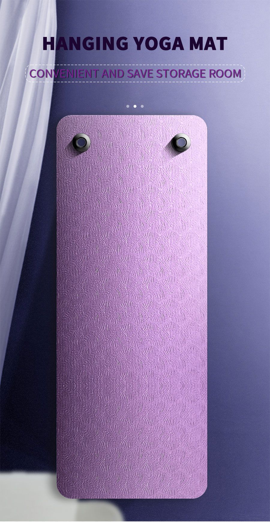 Esteras de ejercicio de colgantes premium