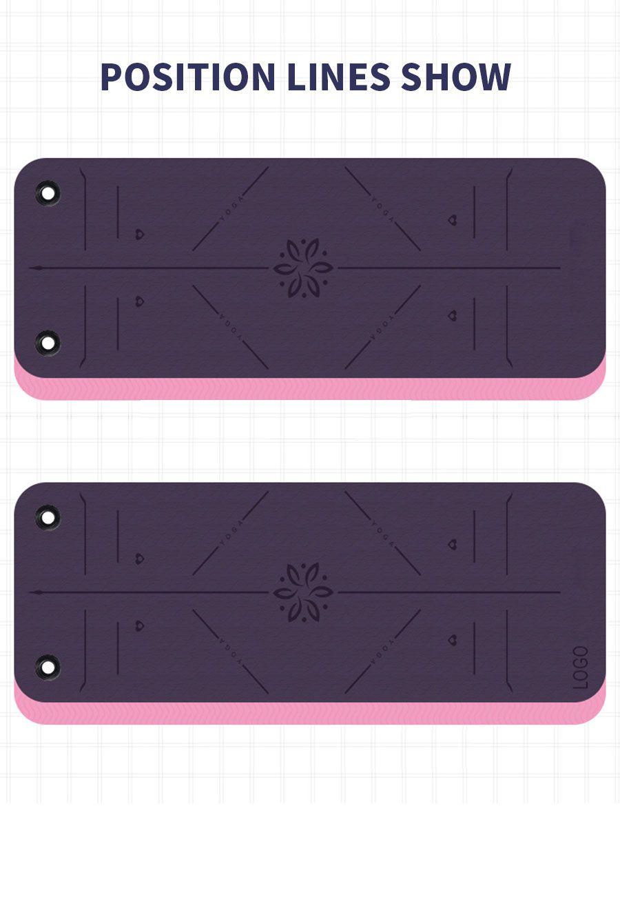 Esteras de ejercicio de colgantes premium