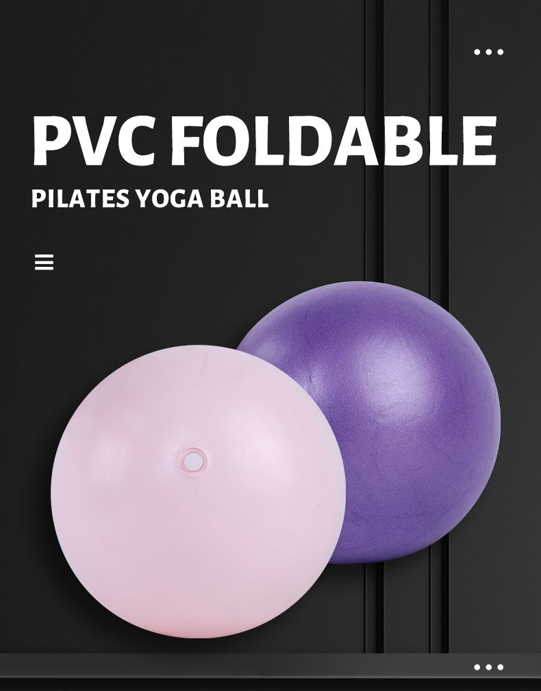 Bola de ejercicio de Pilates vordable