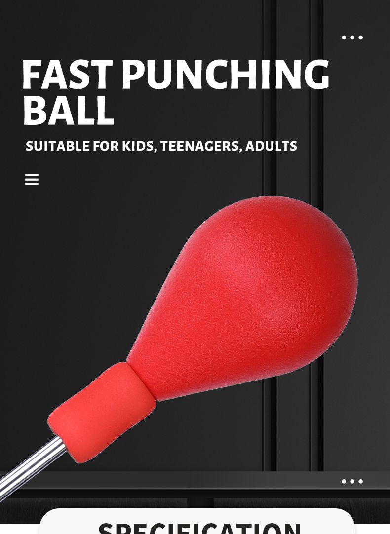 Bolsa de boxeo de pie de boxeo reflejo de boxeo