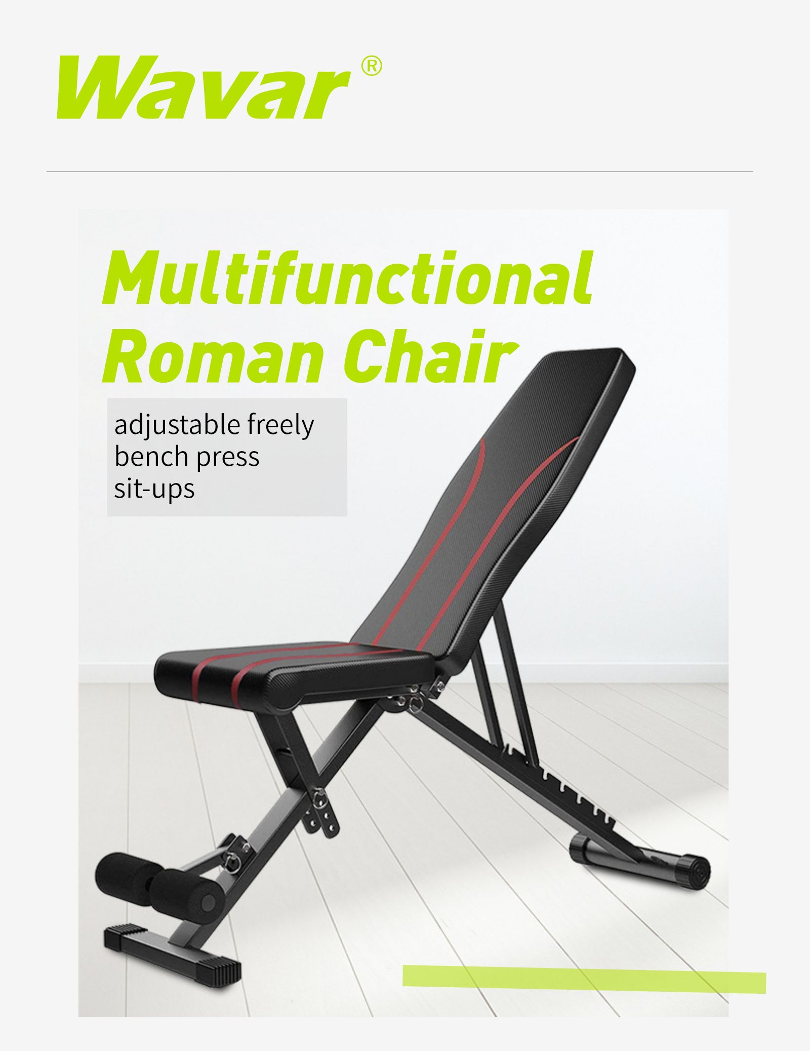 Silla romana ajustable multifuncional Silla romana ajustable multifuncional