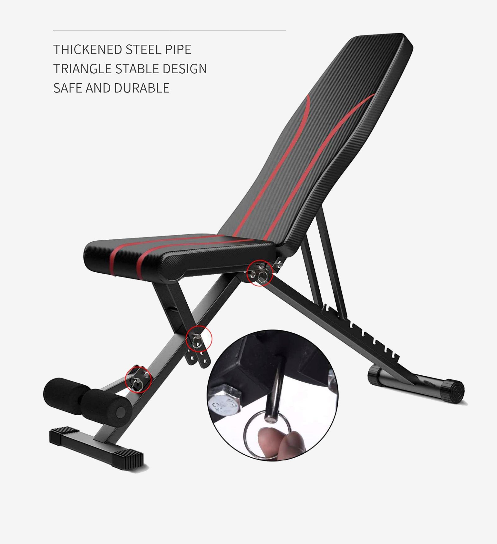 Silla romana ajustable multifuncional Silla romana ajustable multifuncional