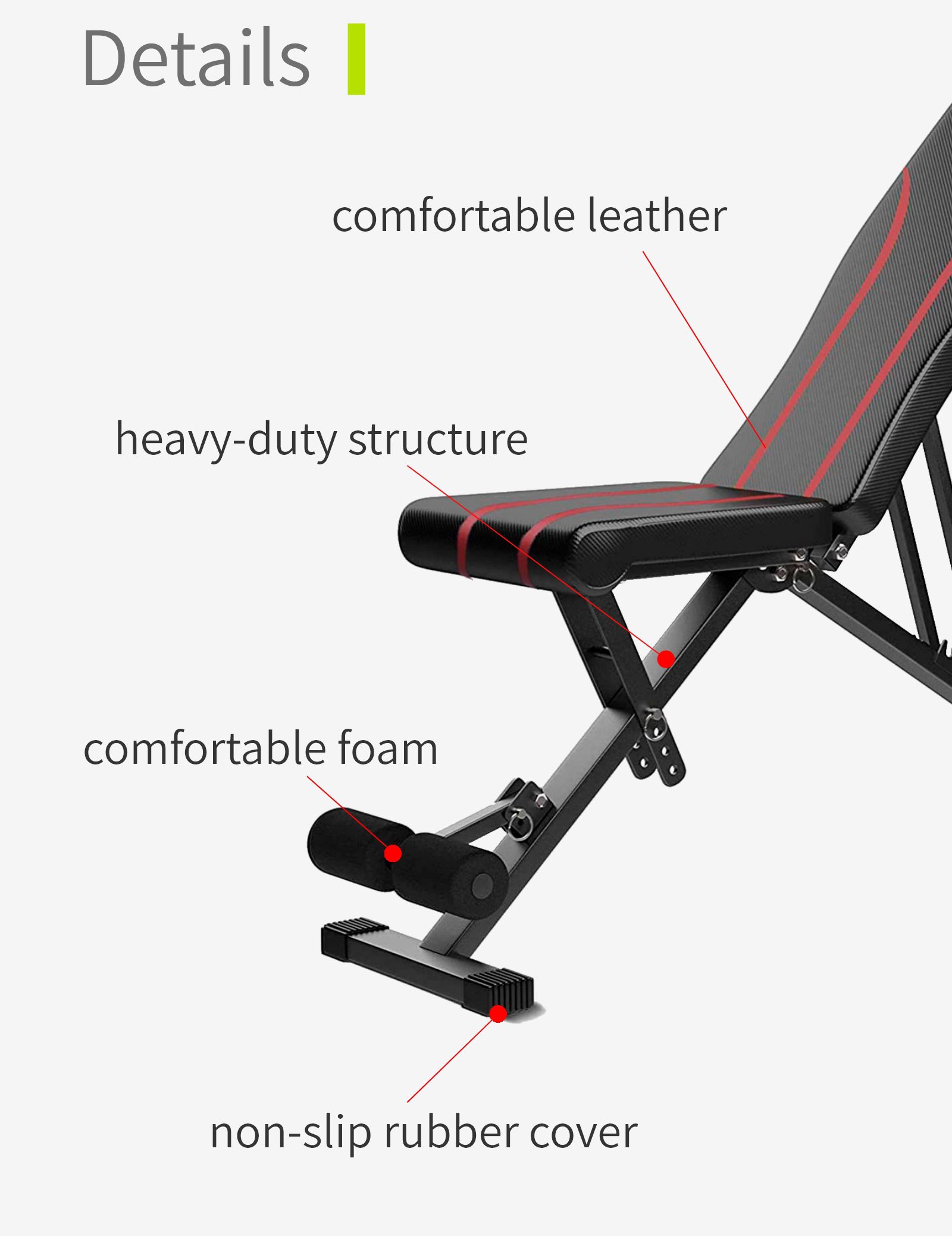 Silla romana ajustable multifuncional Silla romana ajustable multifuncional