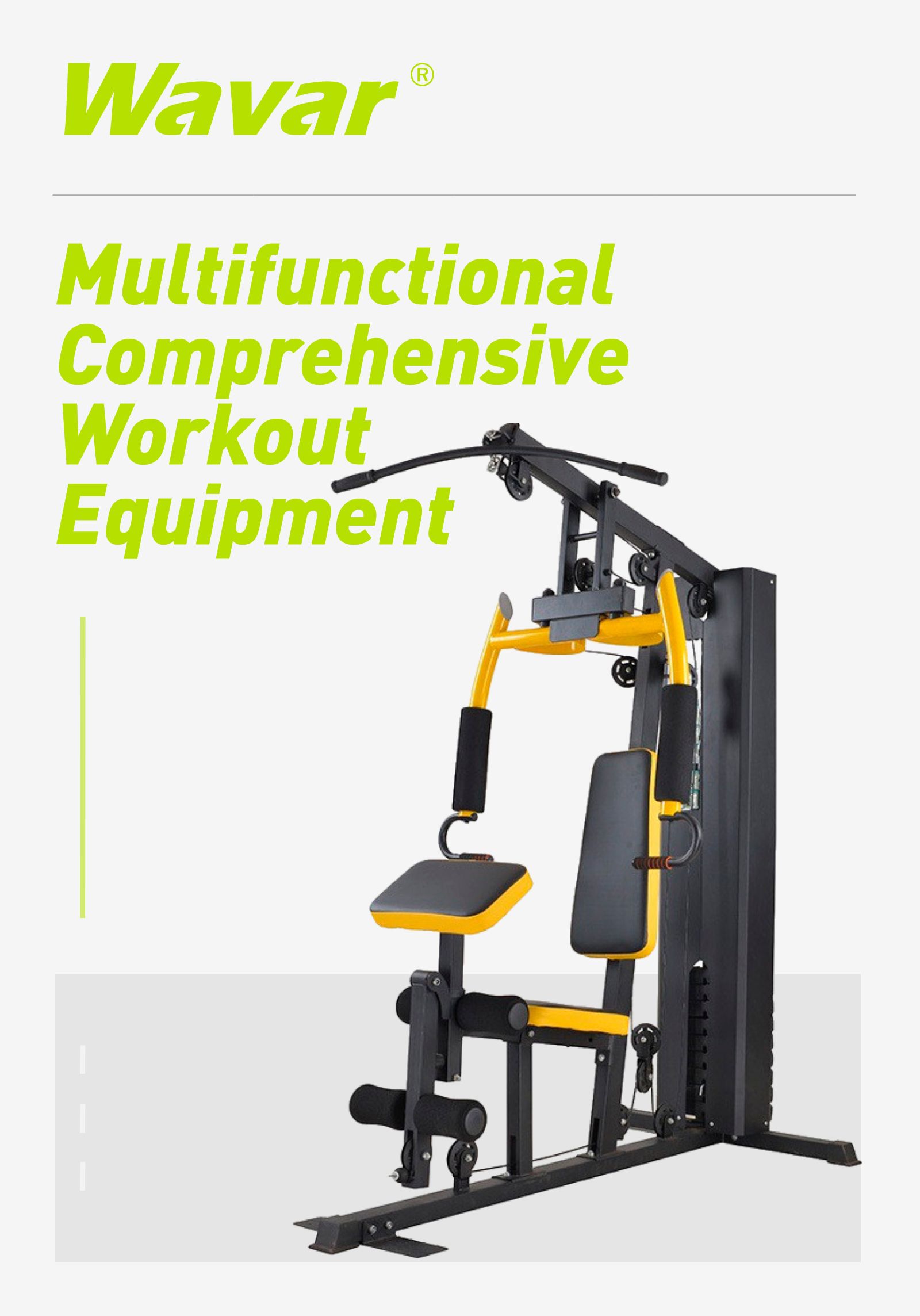 Estación de entrenamiento integral multifuncional