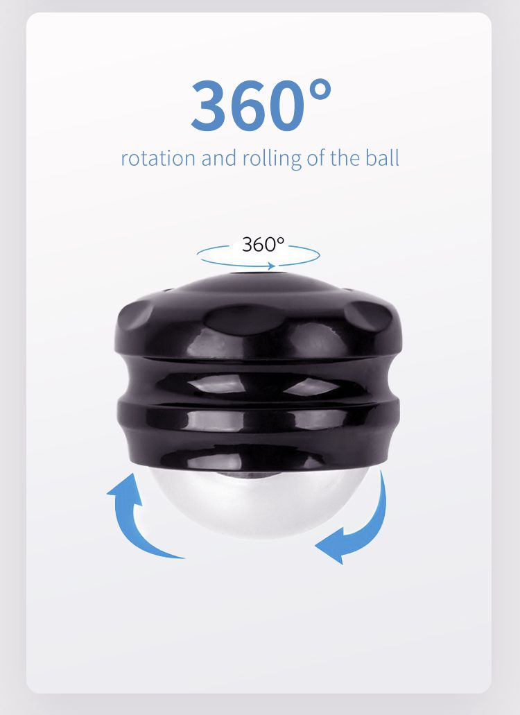 Bola de rodillo de masaje manual de acero inoxidable Bola de rodillo de masaje manual de acero inoxidable