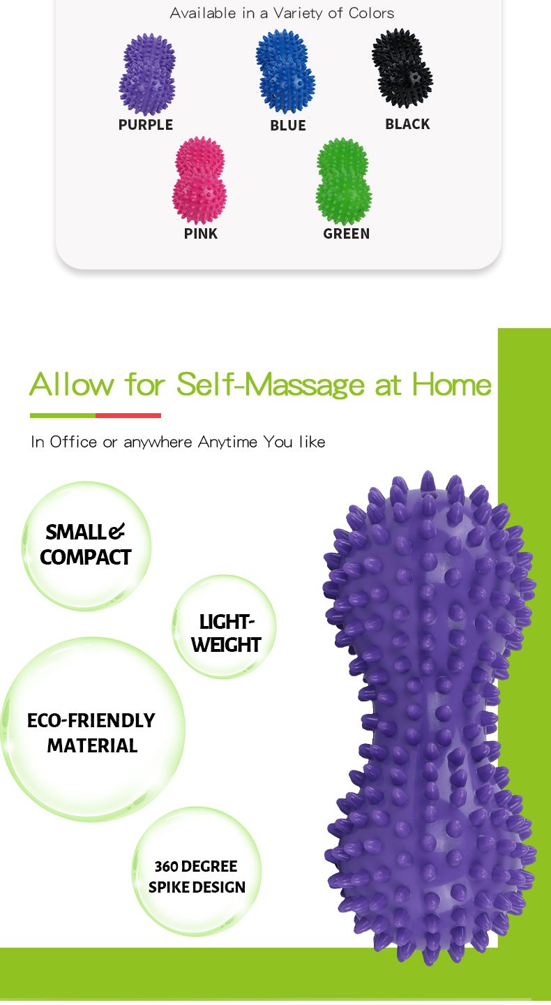 Bola de masaje de pvc de maní