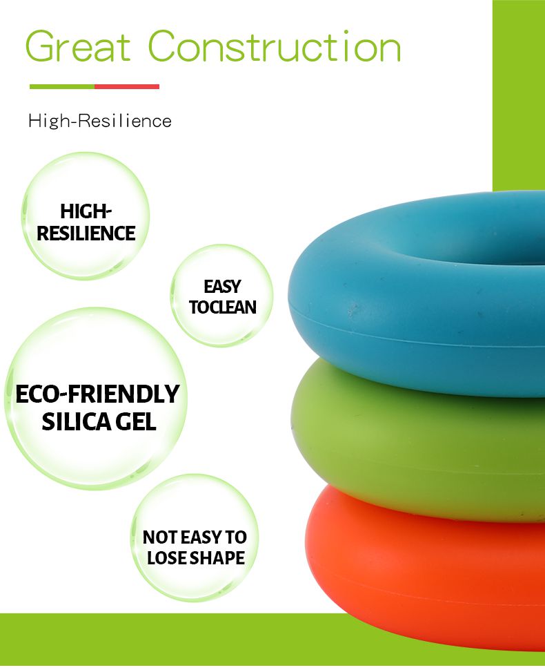 Easy Carry Silicon Rubber Hand Ring Trainer de resistencia