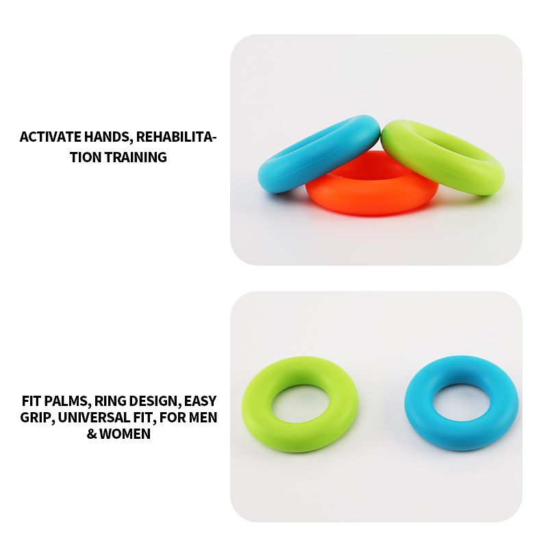 Easy Carry Silicon Rubber Hand Ring Trainer de resistencia