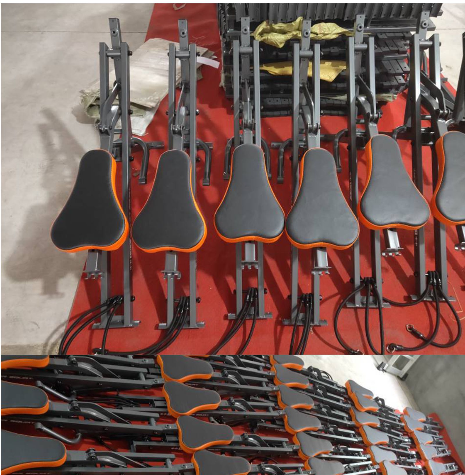 Máquina de montar en cuclillas Máquina de montar en cuclillas