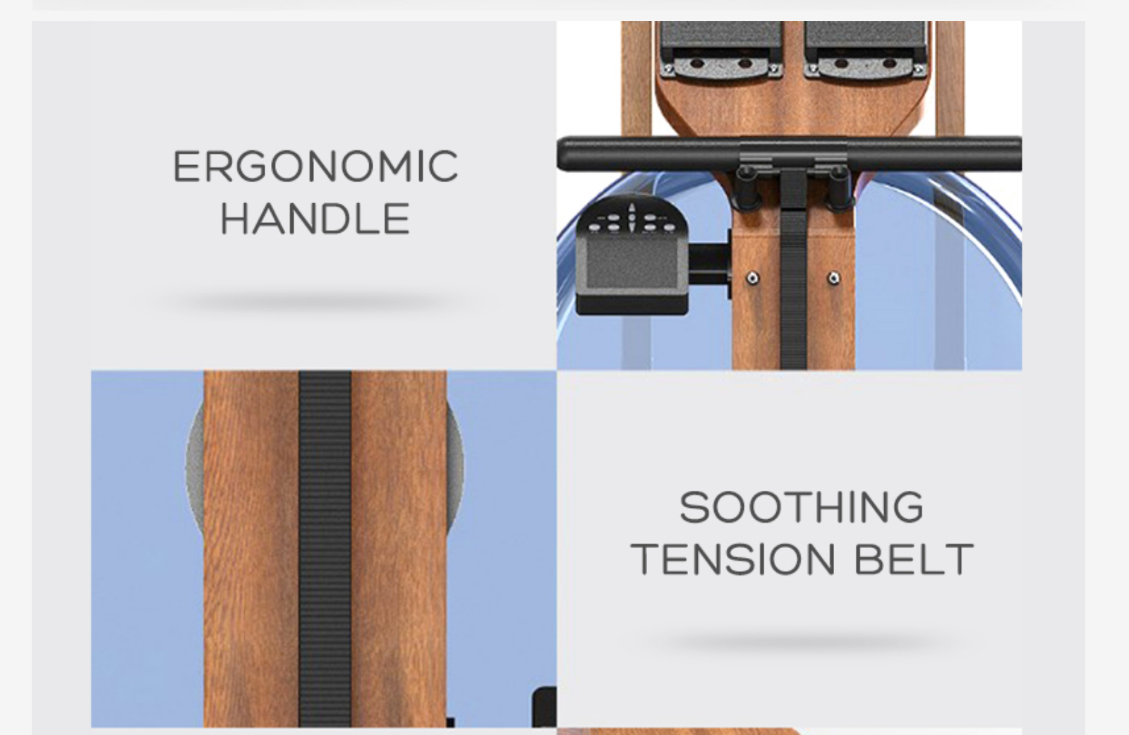 Máquina de remo de agua Máquina de remo de agua