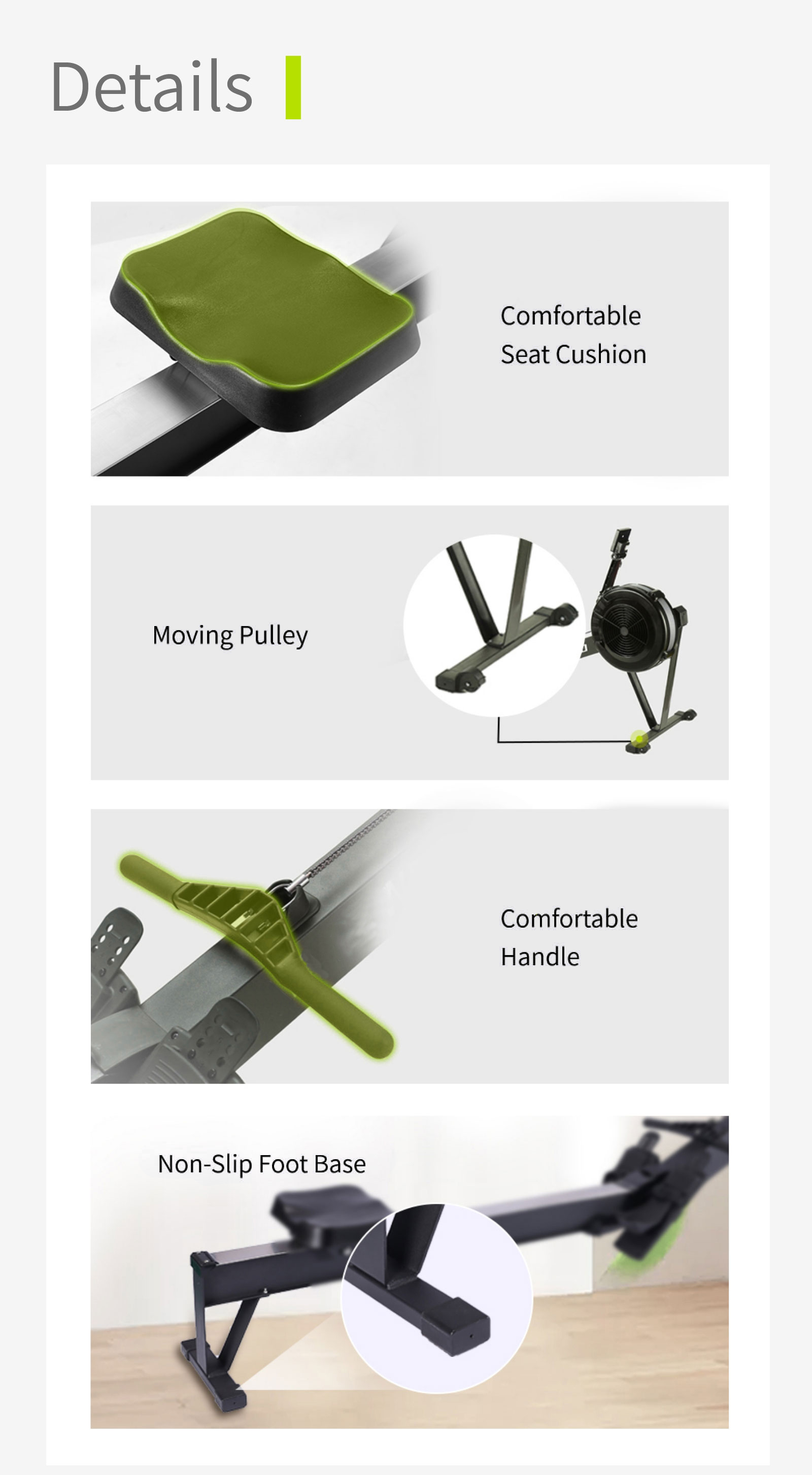 Máquina de remar Máquina de remar