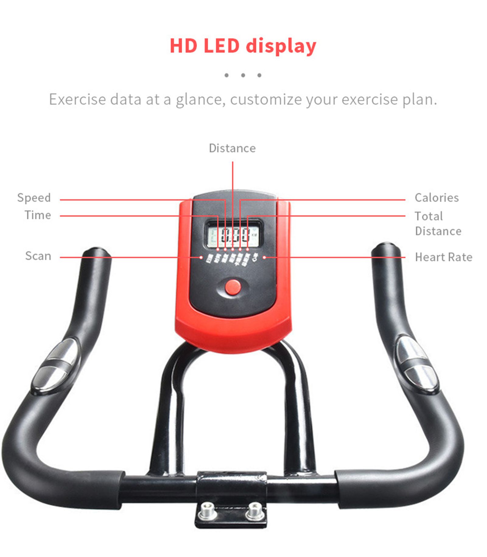 Bicicleta de ciclismo de ejercicio aeróbico