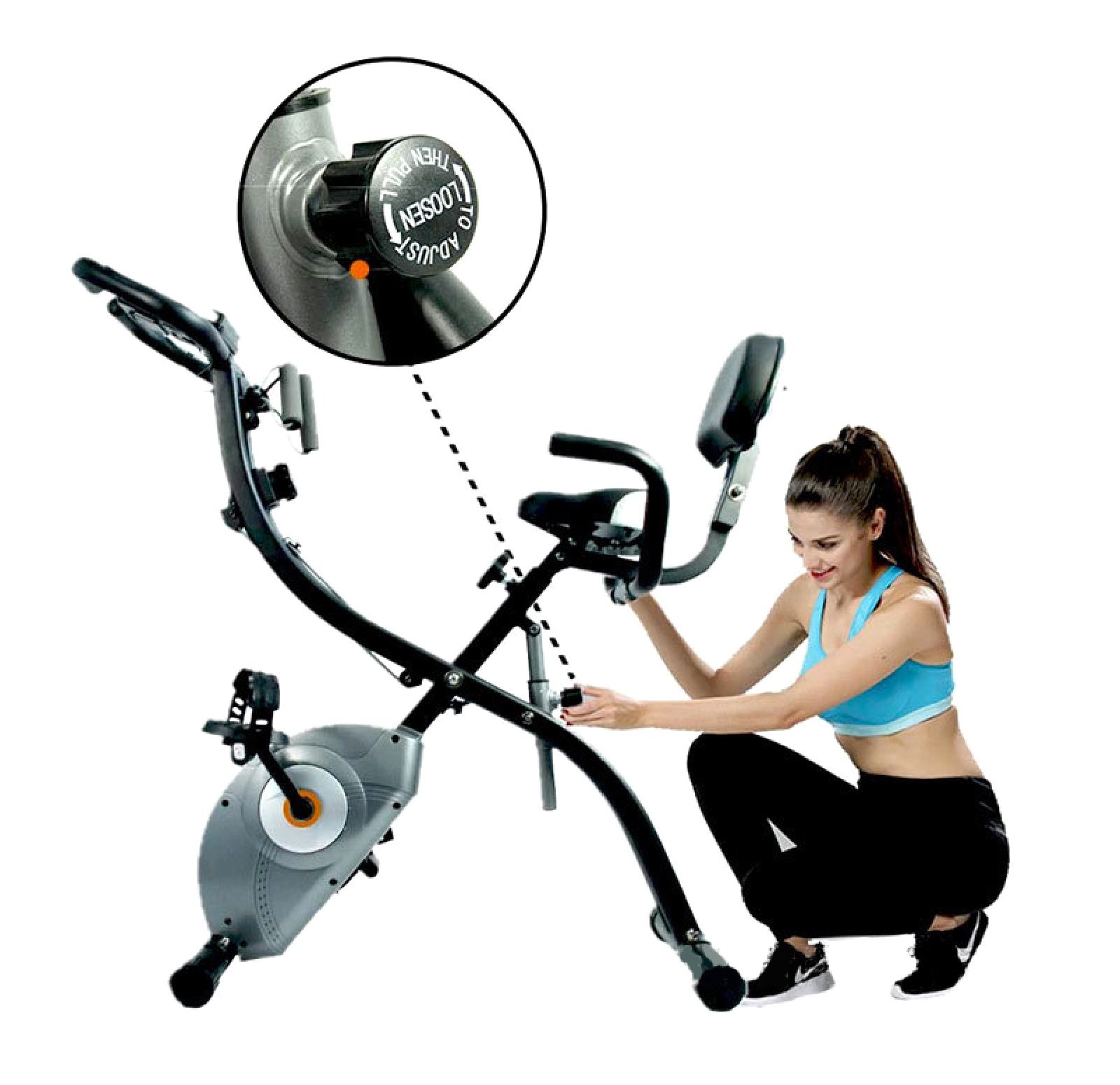 Bicicleta de ejercicio plegable Bicicleta de ejercicio plegable