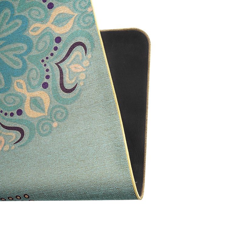 Alfombra de yoga de yoga de goma natural sin deslizamiento