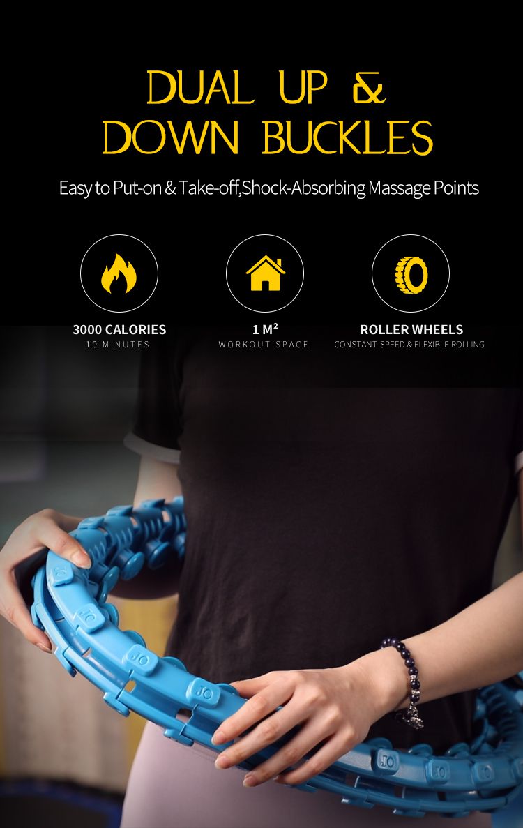 Hula hoop de pesas inteligentes Hula hoop de pesas inteligentes