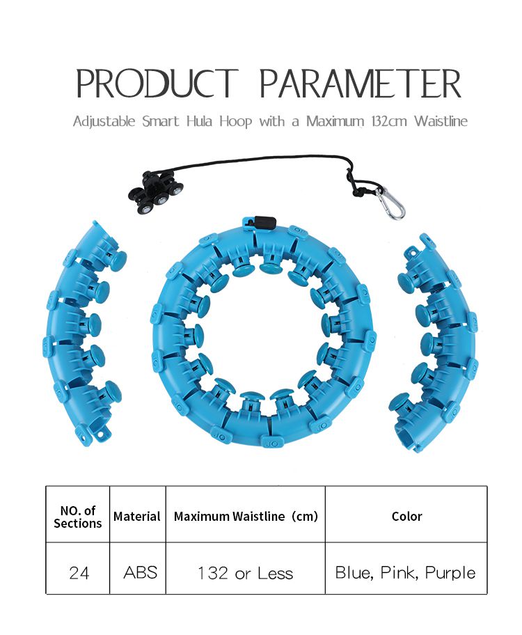 Hula hoop de pesas inteligentes Hula hoop de pesas inteligentes