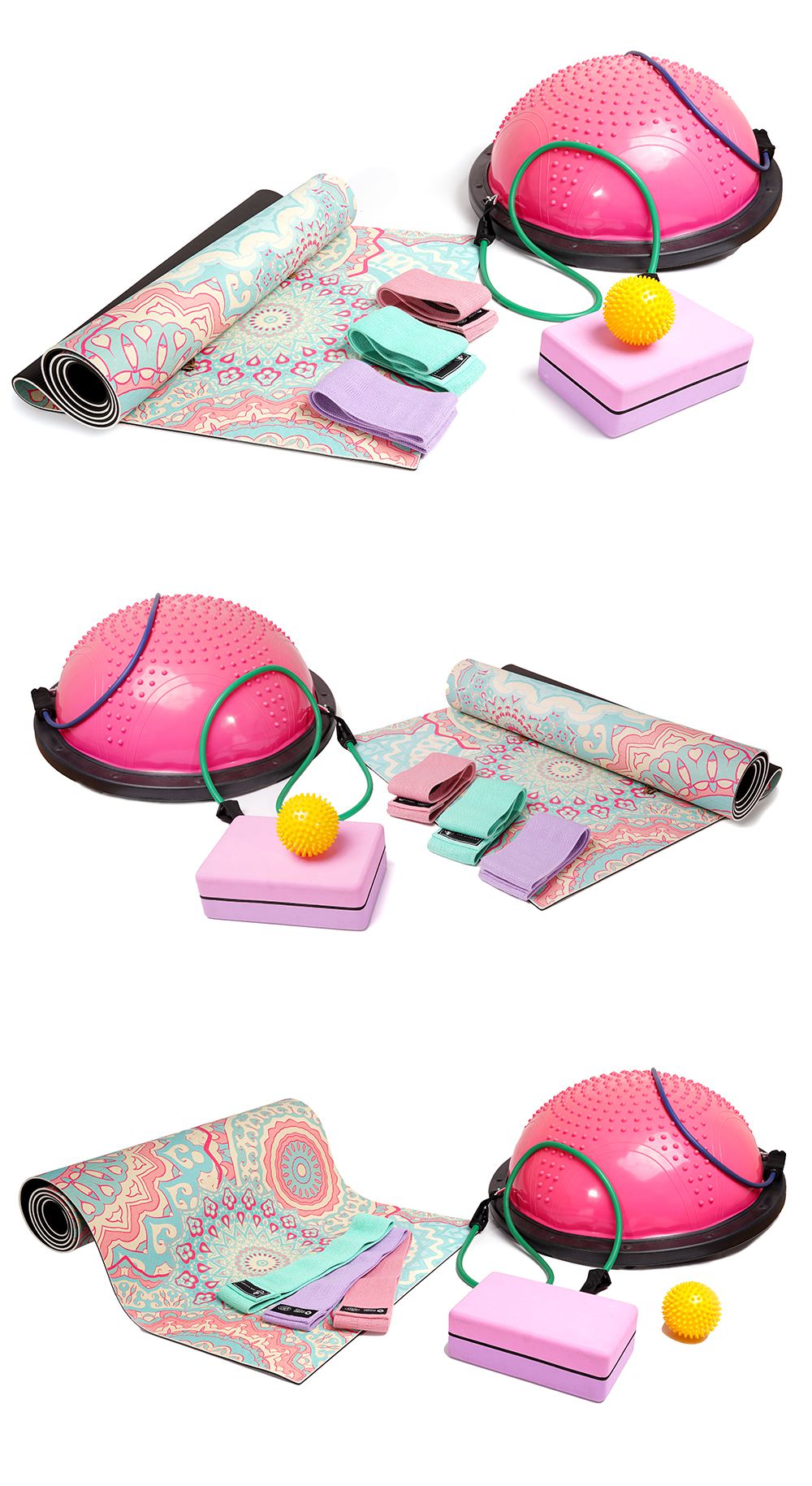 Kit de principiantes de yoga TPE Kit de principiantes de yoga TPE