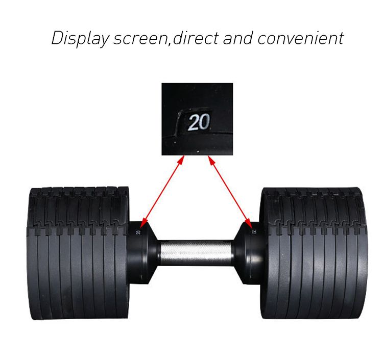 Pesa ajustable de hierro fundido
