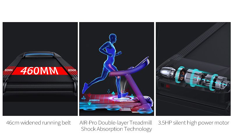 Mini máquina para correr en casa con cinta de correr Mini máquina para correr en casa con cinta de correr