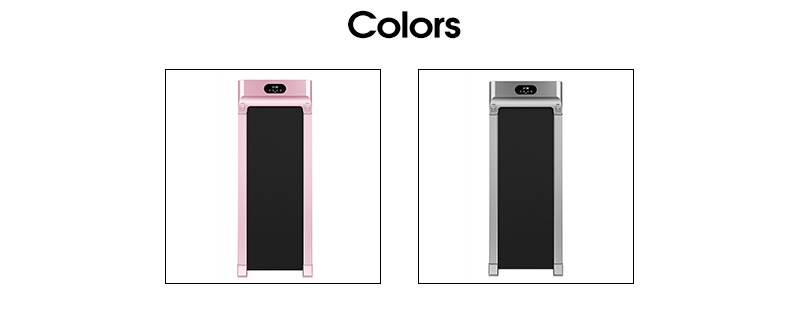 Cinta de correr bajo desk con pantalla LCD