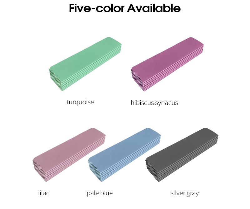 Alfombra de yoga tpe delgada plegable al por mayor para viajar