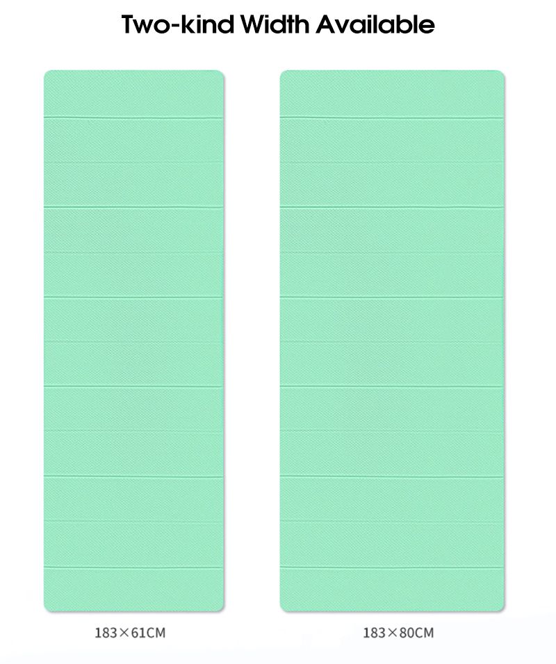 Alfombra de yoga tpe delgada plegable al por mayor para viajar