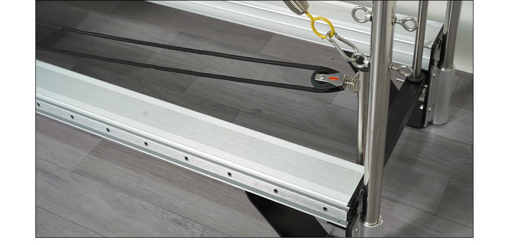 Reformador de pilates de aleación de aluminio con toalla