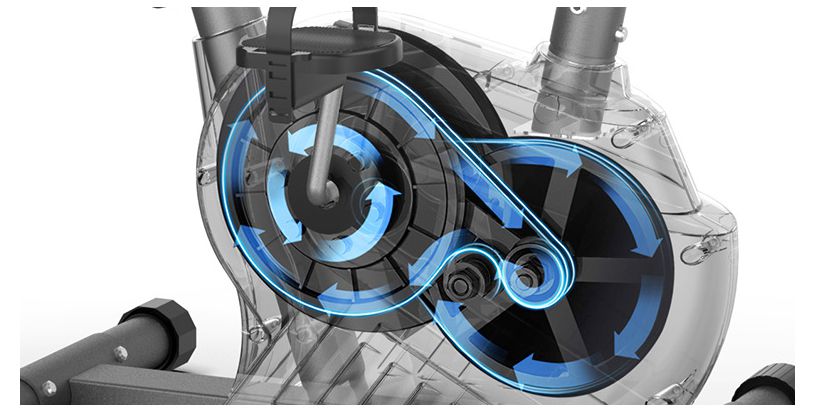 Casado entero Control vertical de control magnético Pequeño Bike de ejercicio estacionado