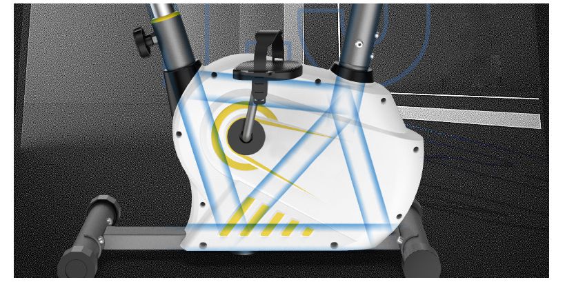 Casado entero Control vertical de control magnético Pequeño Bike de ejercicio estacionado