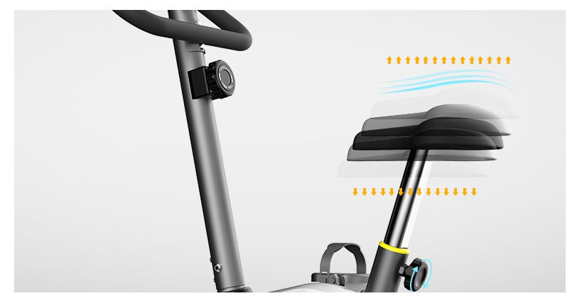 Casado entero Control vertical de control magnético Pequeño Bike de ejercicio estacionado