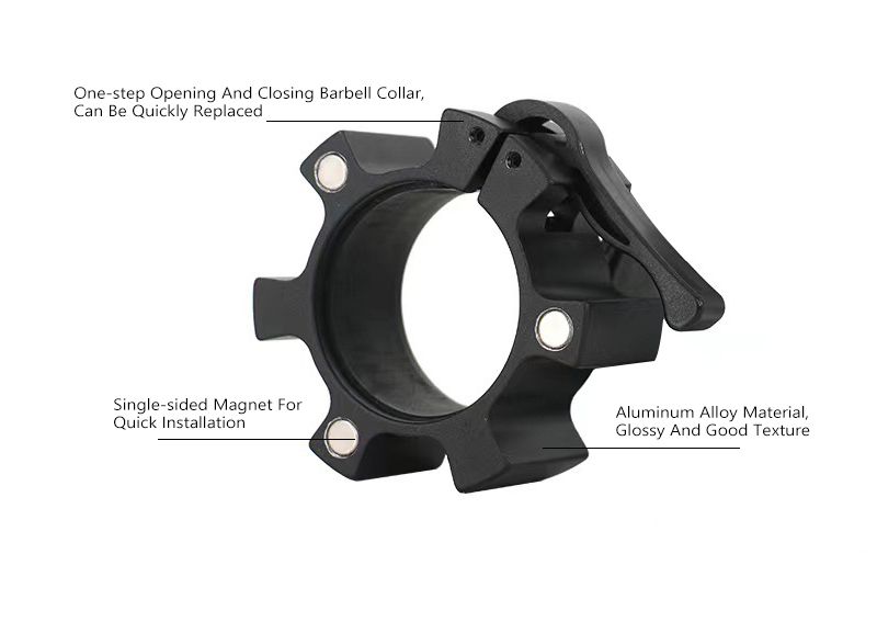 Abrazaderas de barra de aluminio magnético