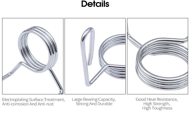 Clips de cuello de bloqueo de primavera para barra de pesas Barra de pesas
