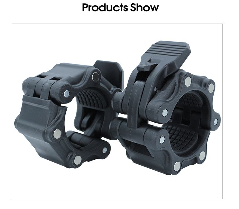 Collares de barra olímpica magnética de plástico al por mayor