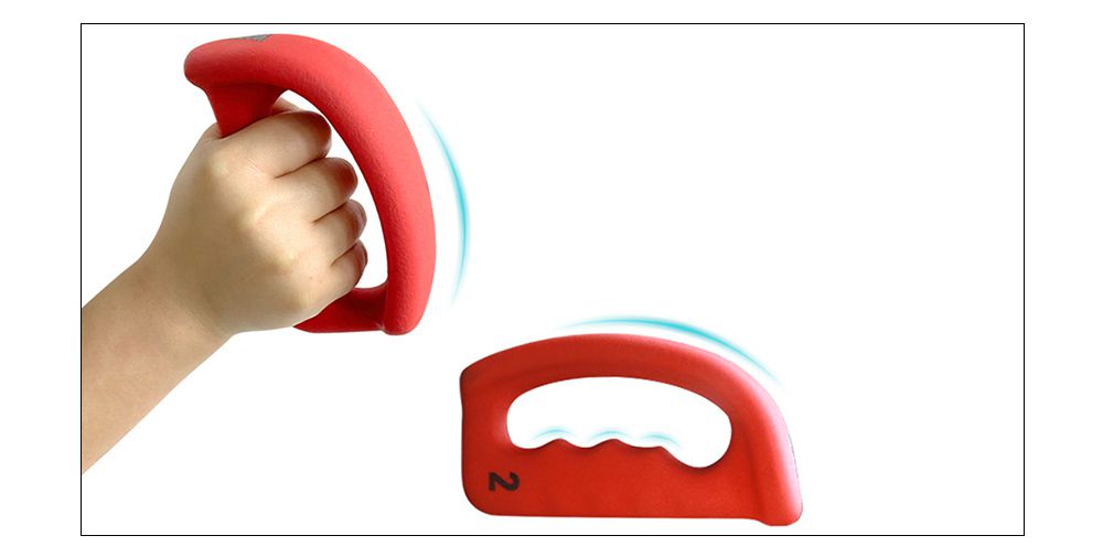 Mini pesas con pesas en forma de D de neopreno al por mayor para mujeres y niños